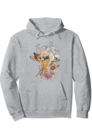 Disney Bambi Floral Portrait Pullover Hoodie