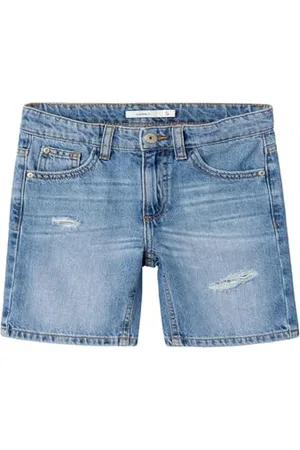 NAME IT Jungen Nkmsilas Loose Dnm L Shorts 7998-be Noos, , 128