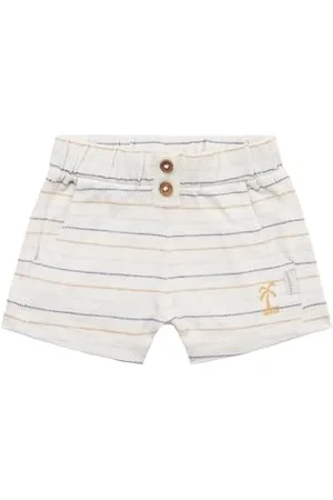 Noppies Baby Baby-Jungen Boys Mohnton Stripe Shorts, Pristine-N021, 50