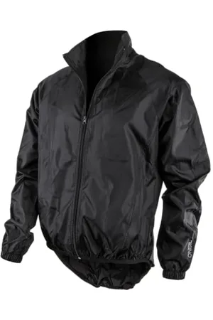 Oneal | Mountainbike-Jacke | MTB Mountainbike DH Downhill FR Freeride | Wasserdicht, atmungsaktiv, Windbreaker- Jacke | Breeze Rain Jacket | Erwachsene | Schwarz | Größe L