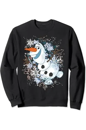 Disney Frozen Olaf Snowflakes Portrait Sweatshirt