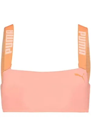 PUMA Damen Swimwear Bandeau Bikini, , XS EU