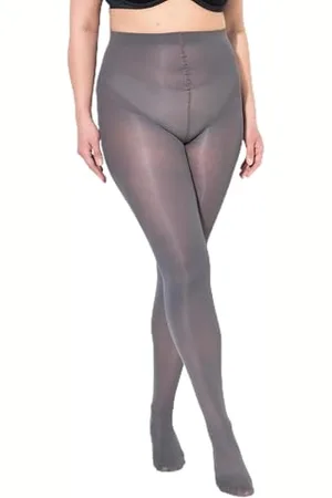 Ulla Popken Damen Essential Mikrofaser-strumpfhose, 60 Den Strumpfhose, , 52-54 EU
