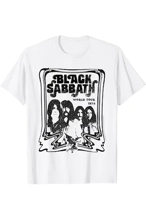Black Sabbath Offizielle World Tour 78 Schwarz/ T-Shirt