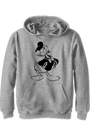 Disney Jungen Klassischer Mickey Alter Druck Donald Hoodie, , S