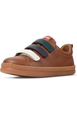Camper Jungen Runner Four K800513 Sneaker, Braun 010 TWS, 35 EU