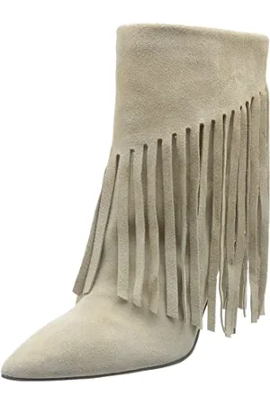 Pinko Damen Olympe Stiefeletten Suede Westernstiefel, , 35 EU