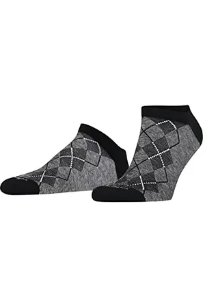 Burlington Herren Sneakersocken Carrington M Sn Baumwolle kurz gemustert 1 Paar, , 40-46