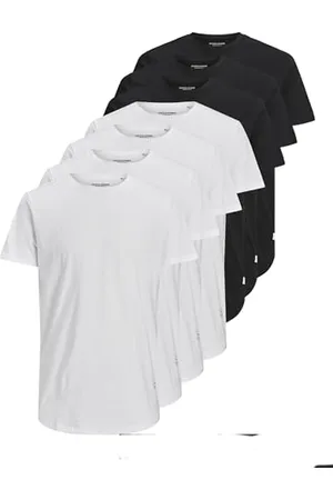 JACK & JONES Herren Jjenoa Tee Ss Crew Neck 7pk Mp Noos T-Shirt, , M
