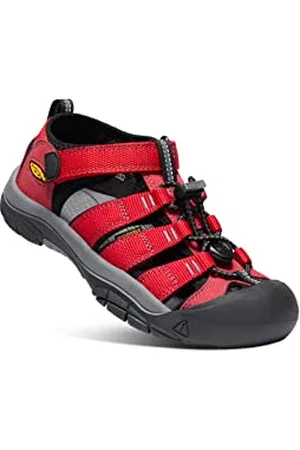 Keen Unisex-Kinder Newport H2 Trekking-& Wandersandalen,Rot (Ribbon Red/Gargoyle),38 EU