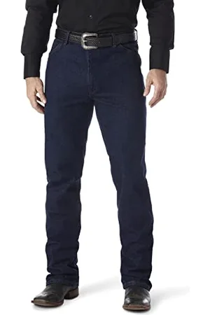 Wrangler Herren Western-Jeans, Stiefelschnitt - Blau - 30W / 32L