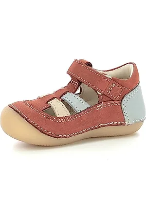 Kickers Unisex Kinder sushy Mary Jane Schuh, Beige, 18 EU