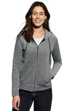 CECIL Damen B322941 Two-Tone Kapuzenjacke, , 46