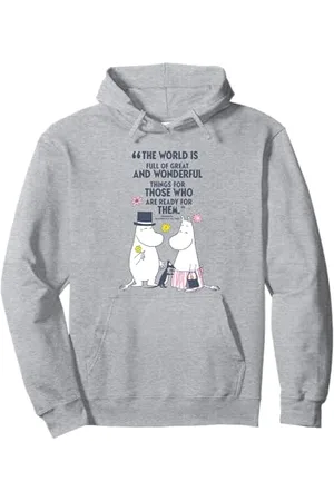 Moomin Great And Wonderful Things At Sea pappa Zitat Pullover Hoodie