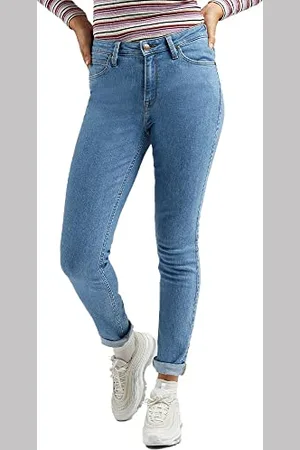 Lee Damen Stella Line Jeans, Light Alton, 26W / 33L EU