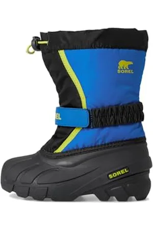 sorel Unisex-Kinder Flurry Boot Stiefel, Schwarz/Superblau