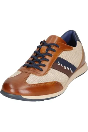 Bugatti Herren Schnürstiefel, Männer Stiefel Kaltfutter,Chukka Boots,schnürung,Boots,Winterstiefel,Winterschuhe,Cognac/beige (6352),44 EU/EU UK