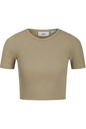 JJXX JACK & JONES Damen JXFLORIE STR SS Rib Tee JRS NOOS T-Shirt, , S
