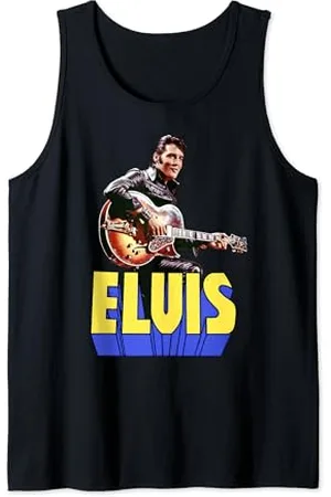 Elvis Presley Offizielles Gitarrenporträt Tank Top