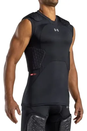 Under Armour Unisex Ua20400 Gameday Armour Pro 5-Pad Top, , Adult: XXL