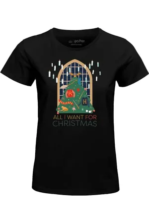 Harry Potter Damen Wohapomts344 T-Shirt, , M