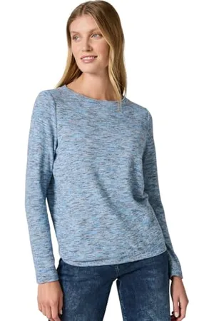 CECIL Damen B322249 Melange Shirt, ,XS