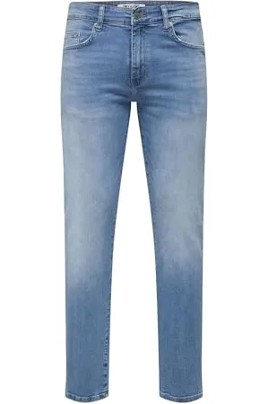 Only & Sons Male Slim Fit Jeans ONSWEFT Mittlere Taille Normal geschnitten Jeans