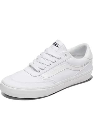 Vans Herren Brooklyn Ls Sneaker, Canvas Weiß/Weiß, 50 EU