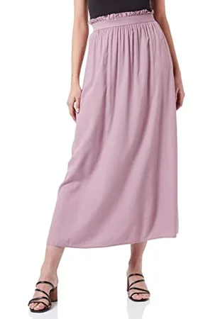 VERO MODA Womens Elderberry Long Skirts