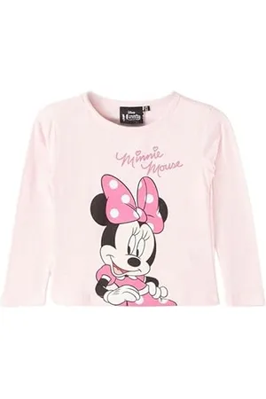 Disney Mädchen MIN23-2893 S1-2A t Shirt Damen,