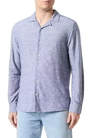 Only & Sons ONSCAIDEN REG LS Linen Resort Shirt