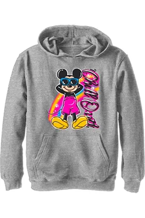 Disney Jungen Airbrushed Mickey Hoodie, , L