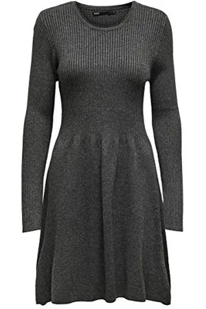 ONLY ONLALMA L/S O-Neck Dress KNT NOOS