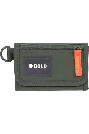 LÄSSIG Kinder Geldbeutel mit Klettverschluss und transparenten Sichtfenster/School Wallet Bold dark