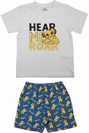 Disney Ensemble Le roi Lion garçon, blanc, 5 ans