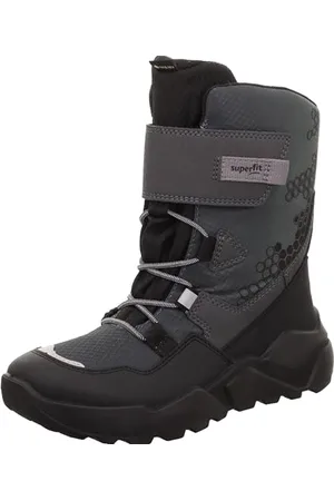 Superfit Jungen ROCKET warm gefütterte Gore-Tex Stiefel, SCHWARZ/GRAU 0000