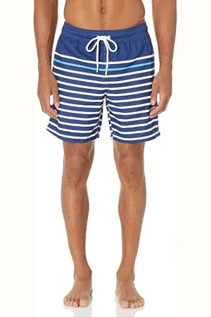 Amazon Herren Badehose, Schnell Trocknend, 18 cm - Auslauffarben, , XL