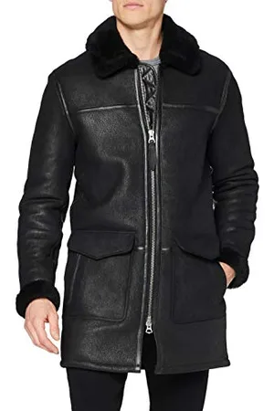 Schott NYC Herren LCCOLORADO Lederjacke, , X-Large