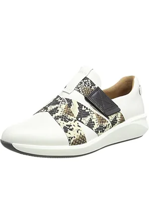 Clarks Damen Un Rio Strap Sneaker, Weiß, 41 EU
