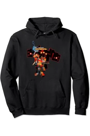Minecraft Dungeons Expansion Group Logo Pullover Hoodie