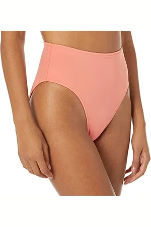 Amazon Damen Bikinihose mit Hohem Bund und Hohem Beinausschnitt, , 40