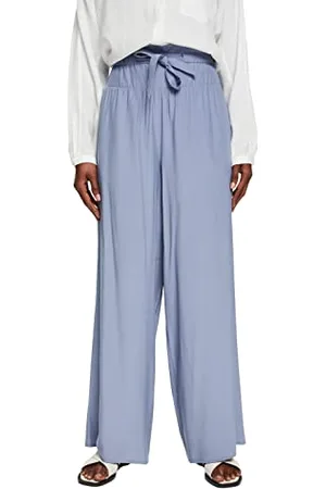 ESPRIT Damen Hose 052ee1b310, Light Blue Lavender, 38