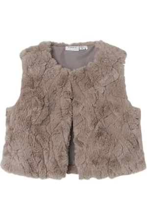 NAME IT Mädchen Nmfnussi Vest Weste, , 92