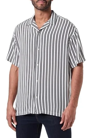 JACK & JONES Herren Jorluke Aruba Resort Shirt Ss Kurzarmhemd, , M