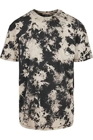 Urban classics Herren TB4410-Oversized Bleached Tee T-Shirt, Black, 3XL