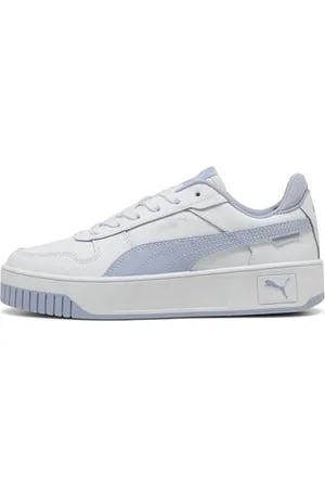 PUMA Carina Street JR Sneaker, White-COOL Weather, 37 EU