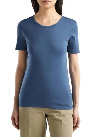 Benetton Damen 3ga2e16a0 T-Shirt, , X-Large