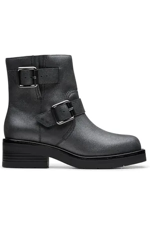 Clarks Damen Rebelle Buckle Mode-Stiefel, , 41 EU