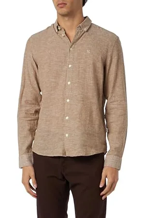 Casual Friday Herren CFAnton 0053 BD LS Linen Mix Shirt Hemd, , XL