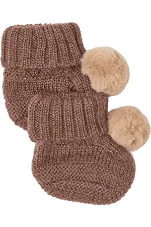 NAME IT Baby Girls NBFWRILLA Wool Knit Slippers W/DOT XXII Socken, , 62/68